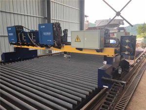 ເຄື່ອງຕັດ Plasma Double Gantry CNC Plasma ສຳ ລັບຕັດສາຍຜະລິດເຫຼັກກ້າ H Beam